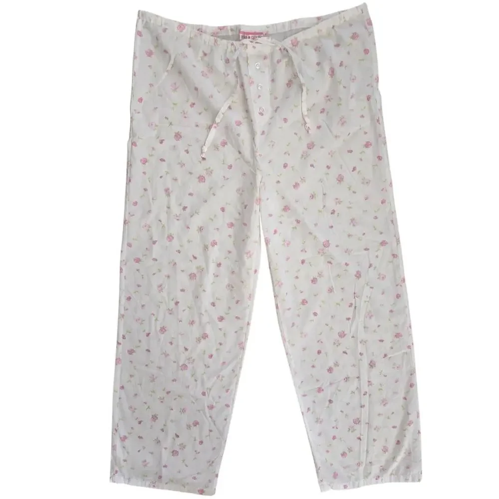 Vintage floral pj pants bundle